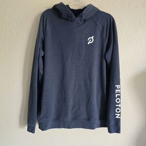 Lululemon x Peloton Men's City Sweat Pullover Hoodie Size XL Navy